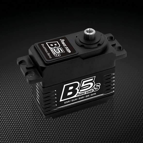 POWER HD B5S HV Brushless Motor 277.7 oz / .065 Titanium Gear Digital Servo