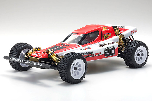 Kyosho 30619 1/10 Turbo Optima Gold 4WD Off-Road Racing Buggy Kit