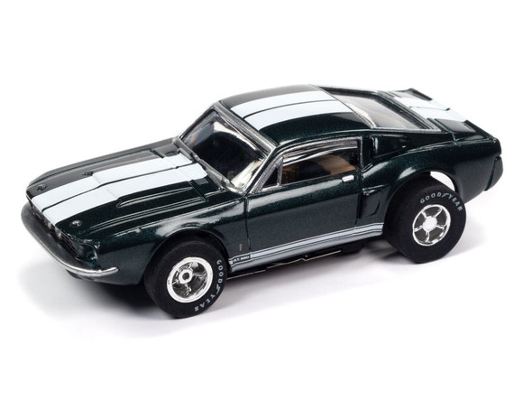 Auto World Xtraction Yesterday 1967 Shelby GT-350 Mustang Green HO Slot Car