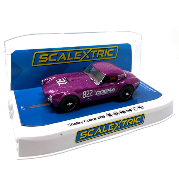 Scalextric C4418 Shelby Cobra 289 - Dragon Snake - Goodwood 2021 1/32 Slot Car