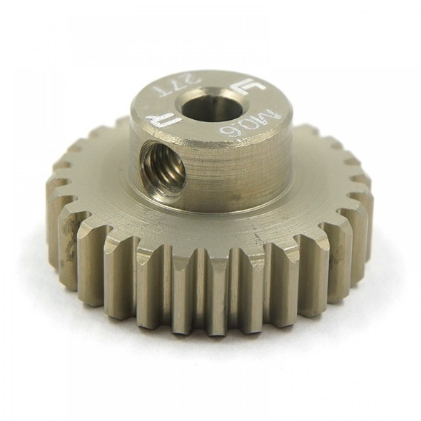 Yeah Racing MG-06P27T Aluminum 7075 Motor 0.6 Pinion Gear 27T for Tamiya Car Kits