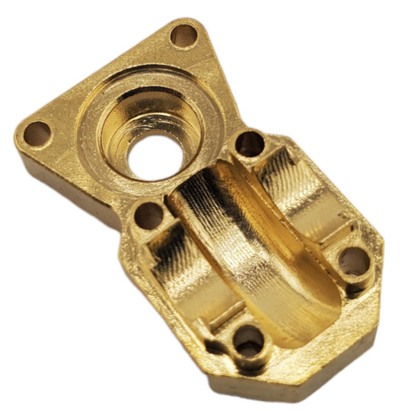 NHX RC 8g Brass Diff Cover with Worm Gear for SCX24