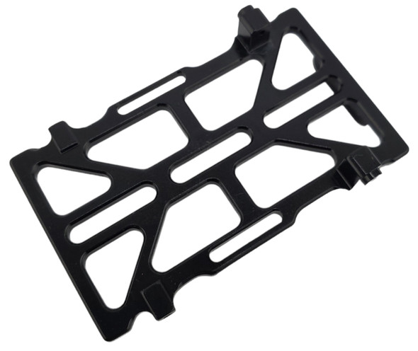 NHX RC Aluminum Battery Tray Mount Set for SCX24 Jeep JT Gladiator -Black