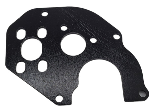 NHX RC Aluminum Modified Motor Plate for SCX24 Mini Brushed Motor -Black