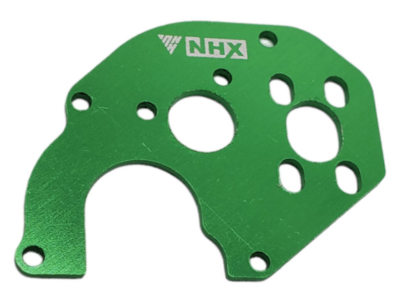 NHX RC Aluminum Modified Motor Plate for SCX24 Mini Brushed Motor -Green