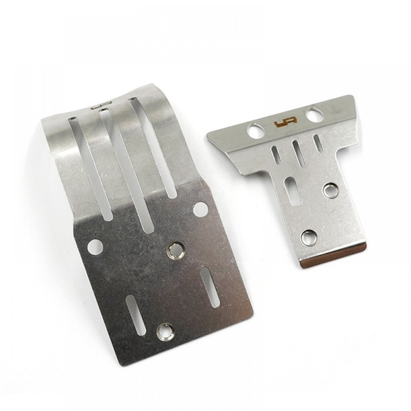 Yeah Racing TABB-006SV Stainless Steel Chassis Protector Plate (F & R) for Tamiya BBX (BB-01)