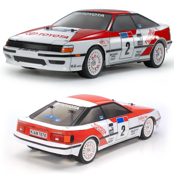 Tamiya 58718-60A 1/10 RC Toyota Celica GT-Four ST165 On-Road Racing Car Kit