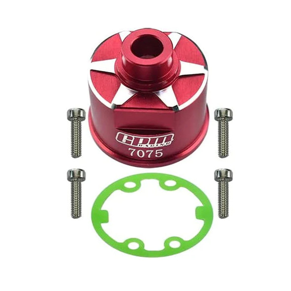 GPM Aluminium 7075-T6 Front Or Rear Diff Case Black for Traxxas 1