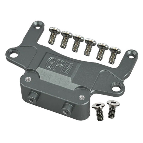 GPM Aluminum 6061-T6 Rear Gear Box Lower Tray Gray for Kyosho R/C MINI Z