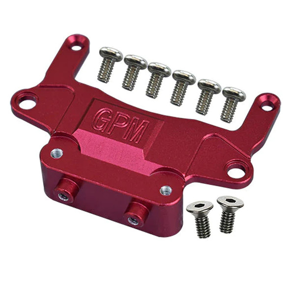 GPM Aluminum 6061-T6 Rear Gear Box Lower Tray Red for Kyosho R/C MINI Z
