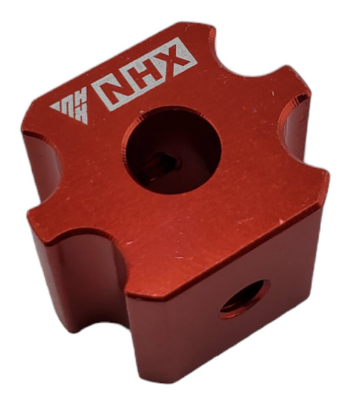 NHX RC Alum Diff Locker w/ Metal Shaft for Traxxas Slash 1/10 / Rustler / Hoss -Red