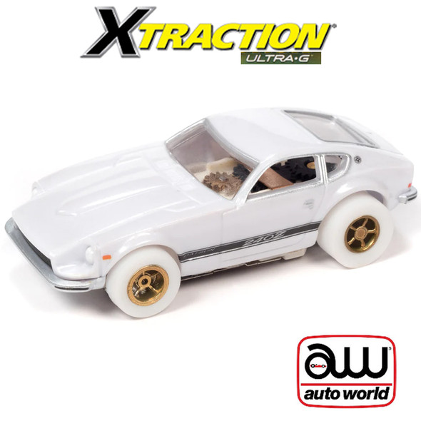 Auto World Xtraction 1973 Datsun 240Z Factory iWheels HO Slot Car