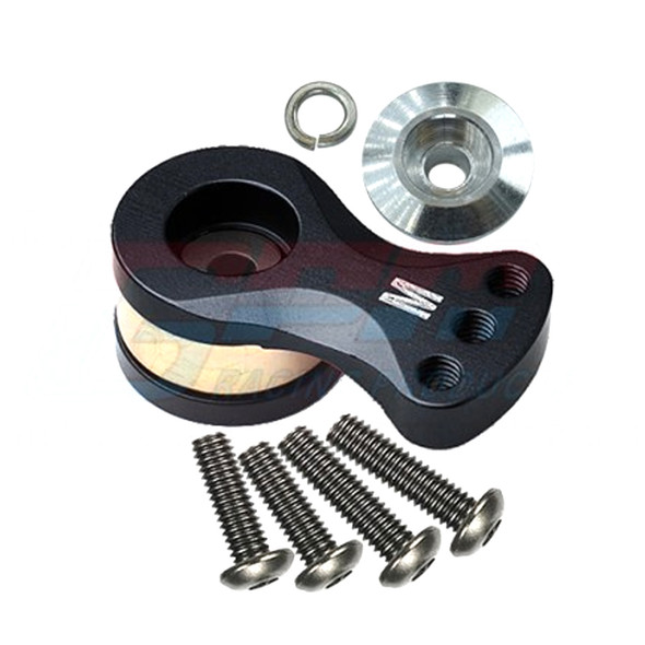 GPM Aluminum  Hi-Torque Servo Saver for 25T Spline Output Shaft Size M Black