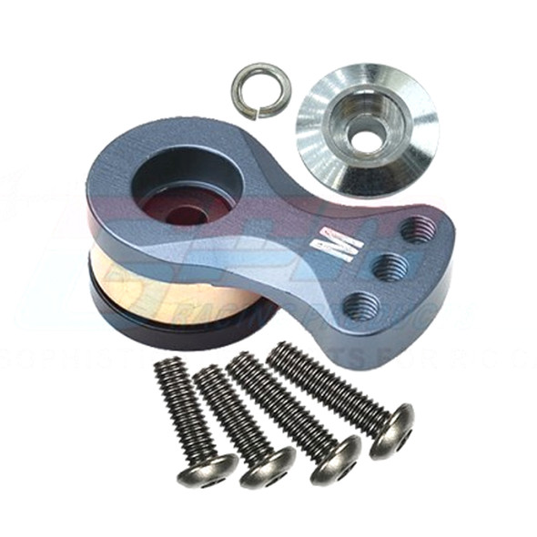GPM Aluminum Hi-Torque Servo Saver for 25T Spline Output Shaft Size M Grey GPM Aluminum Hi-Torque Servo Saver for 25T Spline Output Shaft Size M Grey