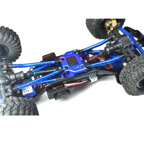 GPM Aluminum 7075-T6 Chassis Skid Plate Black for Traxxas 1:18 TRX4M