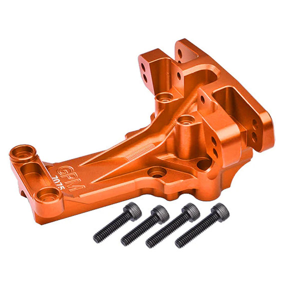 GPM Aluminum 7075-T6 Front Upper Bulkhead Orange for 1/5 Traxxas XRT / X-Maxx