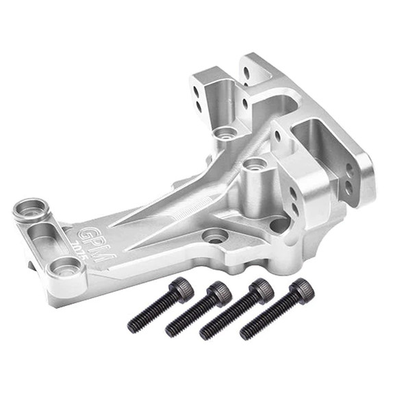 GPM Aluminum 7075-T6 Front Upper Bulkhead Silver for 1/5 Traxxas XRT / X-Maxx