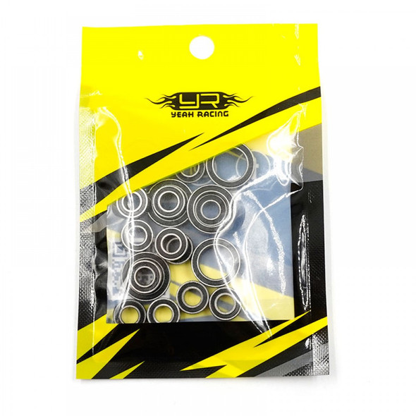Yeah Racing YBS-0062 Steel Bearing Set (18pcs) for HPI WR8 Flux