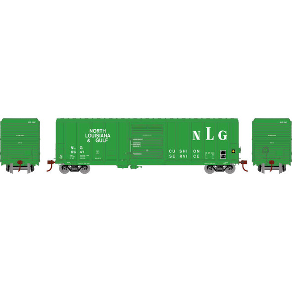 Athearn ATH76219 50' PS 5344 Box Freight Car - NLG #5536 RTR HO Scale