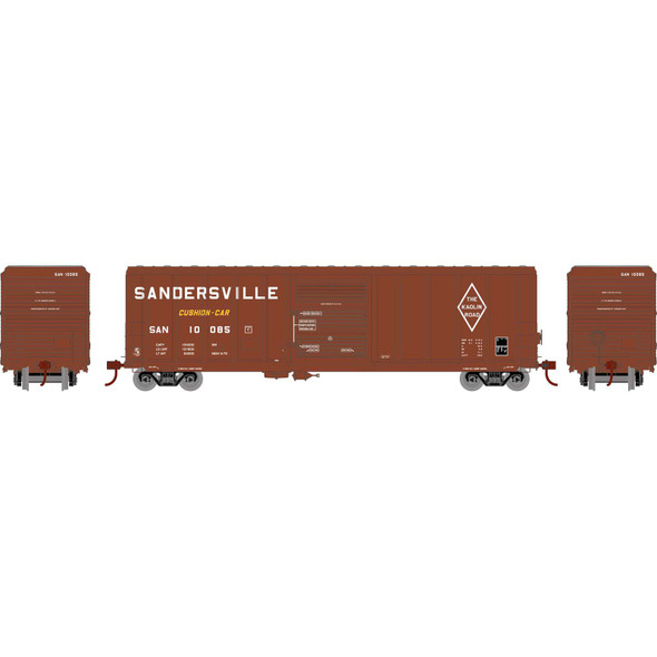 Athearn ATH76223 50' PS 5344 Box Freight Car - Sandersville #10085 RTR HO Scale