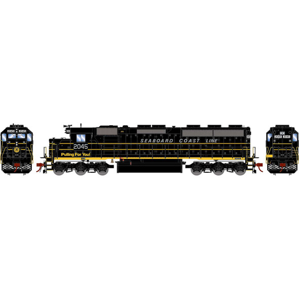 Athearn ATHG65718 SD45-2 Seaboard Coast Line #2045 Locomotive HO Scale