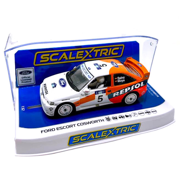 Scalextric C4426 Ford Escort Cosworth WRC - 1997 Acropolis Rally - Carlos Sainz 1/32 Slot Car
