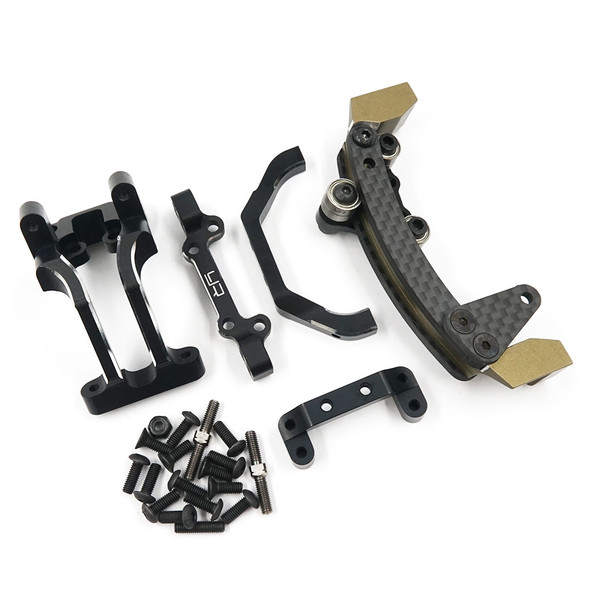 Yeah Racing YKYD-035 Aluminum Curved Steering Slide Rack Kit : Yokomo YD-2 Series