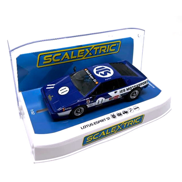 Scalextric C4352 Lotus Esprit S1 - Silverstone 1981 - Gerry Marshall 1/32 Slot Car