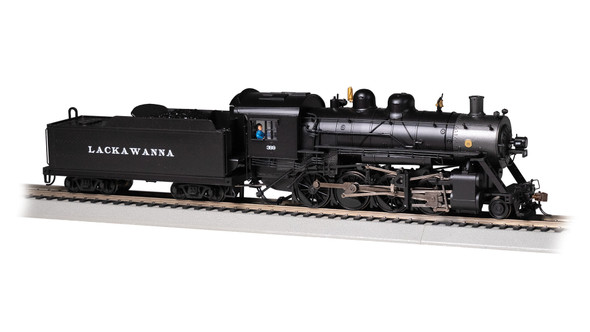 Bachmann 57908 Baldwin 2-8-0 Lackawanna Locomotive #369 w/ DCC Sound HO Scale