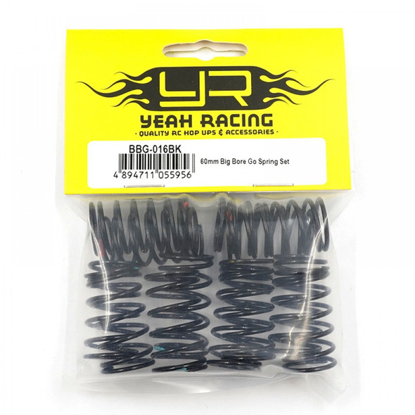 Yeah Racing BBG-016BK 60mm Big Bore Go Spring Set