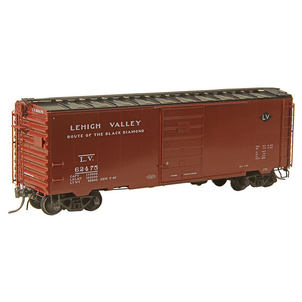 Kadee #4336 Lehigh Valley LV #62475 - RTR 40' PS-1 Boxcar HO Scale