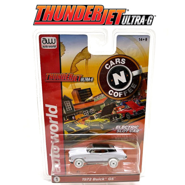 Auto World Thunderjet Cars N Coffee 1972 Buick GS iWheels HO Scale Slot Car