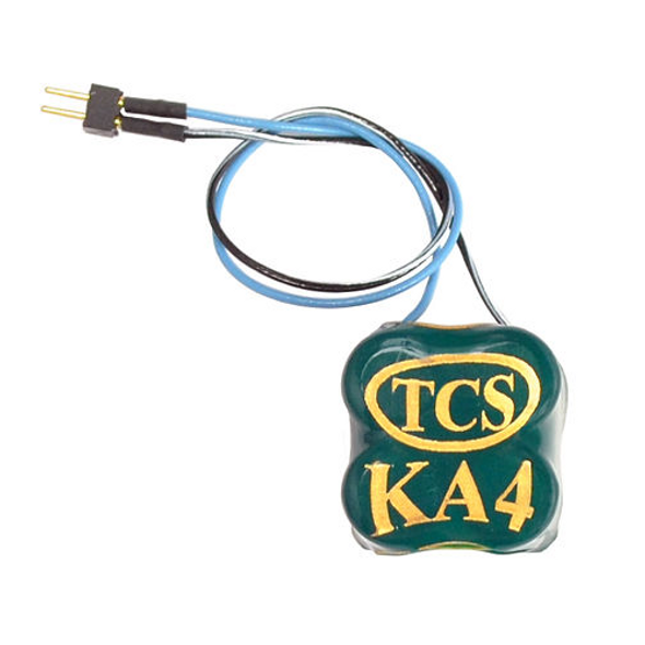 TCS 1667 KA4-C Keep Alive w/ 2-Pin Quick Connector Harness to Decoder HO / N Scale