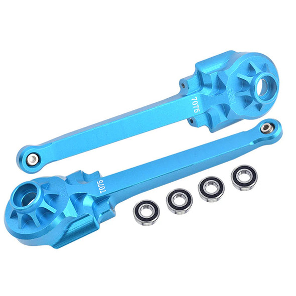 GPM Aluminum 7075 Rear Suspension Arms Sky Blue for Tamiya 1:10 BBX BB-01