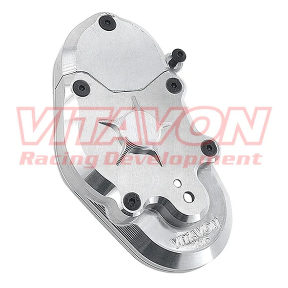 VITAVON CNC Aluminum 7075 Transmission Housing Silver for Losi Promoto MX