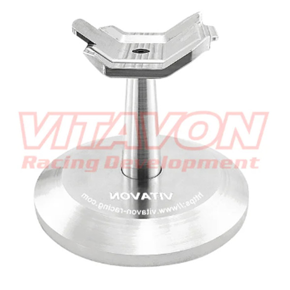 VITAVON CNC Aluminum 7075 Bike Stand Silver for Losi Promoto MX