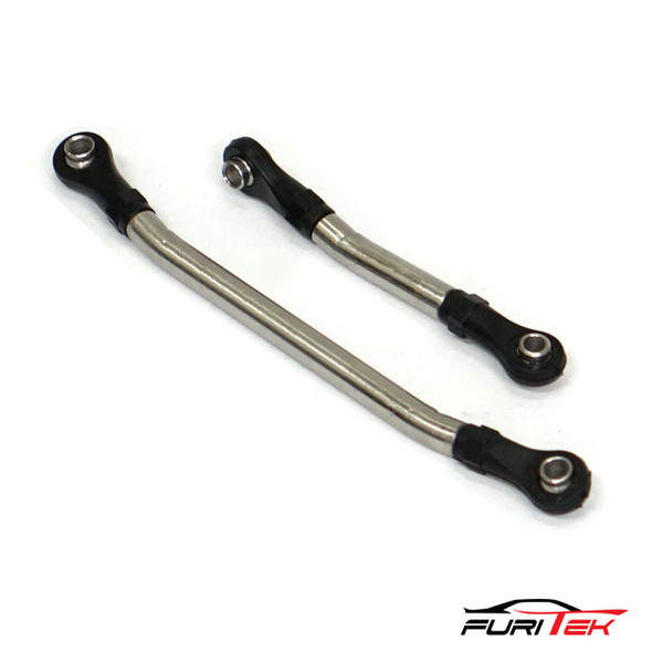 Furitek FUR-2416 Steel w/ Plastic Rod Ends Steering Link Set for Furitek FX118