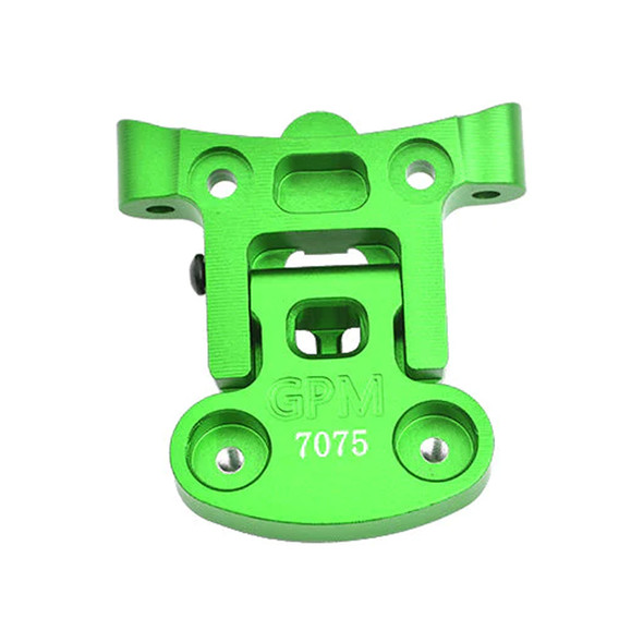 GPM Racing Aluminum 7075 Rear Fender Mount Set Green for Losi 1/4 Promoto-MX