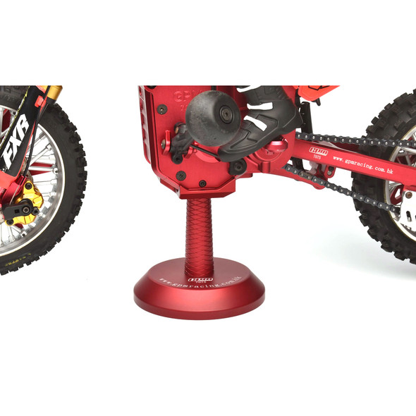 GPM Racing Aluminum 7075 Bike Stand Red for Losi 1/4 Promoto-MX Motorcycle