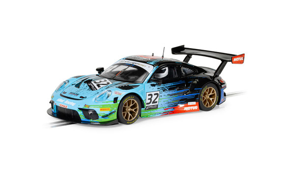 Scalextric C4460 Porsche 911 GT3 R - Redline Racing - Spa 2022 1/32 Slot Car