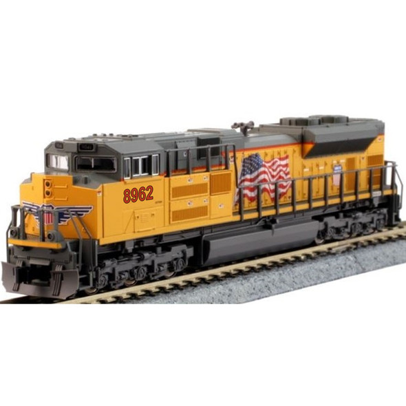 Kato 1768528-DCC SD70ACe w/ DCC Headlights Union Pacific #8962 Locomotive N Scale