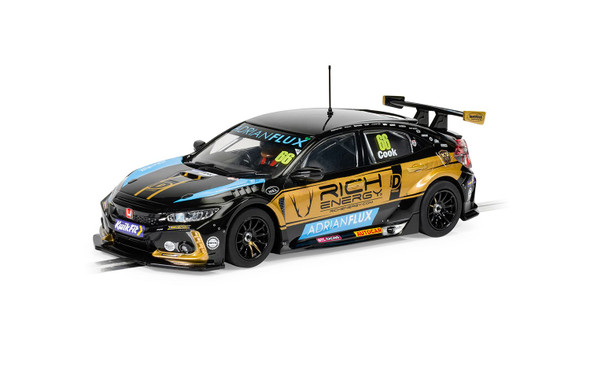Scalextric C4409 Honda Civic FK8 Type R - BTCC 2022 - BTC Racing Josh Cook 1/32 Slot Car