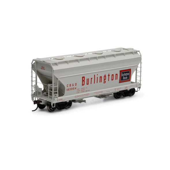 Athearn ATH81063 ACF 2970 Covered Hopper - CB&Q #183954 Freight Car HO Scale