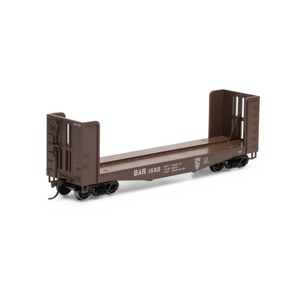 Athearn RND91453 40' Pulpwood Flat Freight Car Bangor & Aroostock #1550 HO Scale