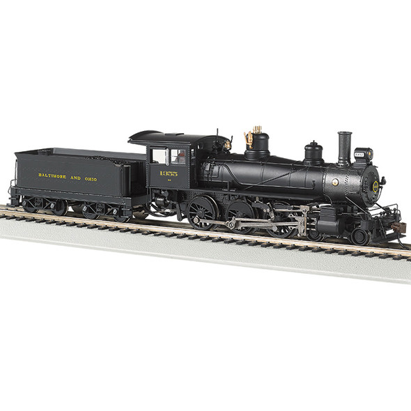 Bachmann 52207 Baltimore & Ohio #1355 Baldwin 4-6-0 Steam Locomotive HO Scale