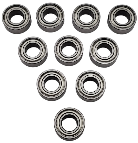 NHX RC Ceramic Ball Bearings 5x10x4mm, 10 pcs, Metal Shielded