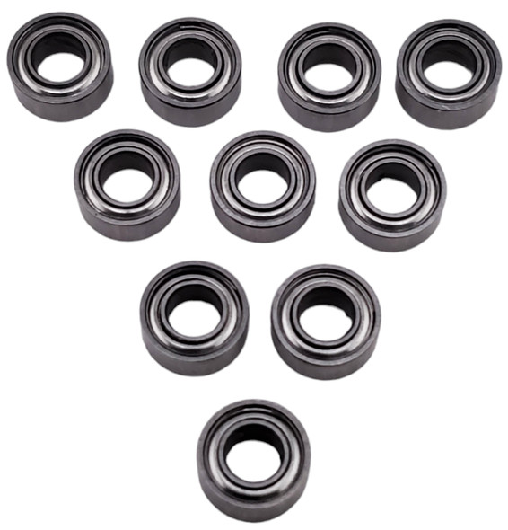 NHX RC Steel Ball Bearings 3x6x2.5mm, 10 pcs, Metal Shielded