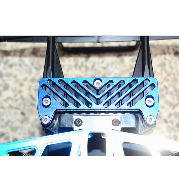GPM Racing Aluminum Front Bumper Mount Red for Tamiya Lunch Box