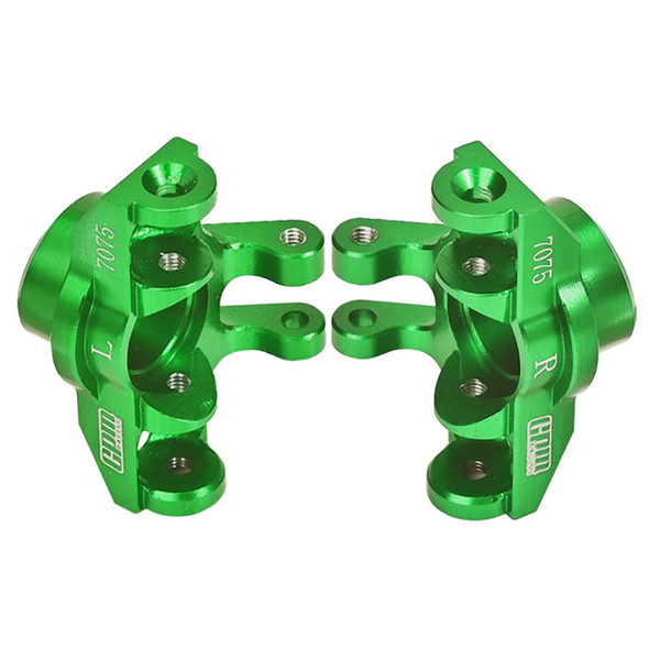 GPM Aluminum 7075 Front Steering Block Green for Arrma 1/18 Granite Grom Mega