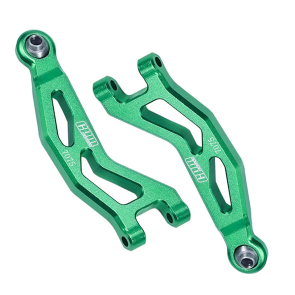 GPM Aluminum 7075 Front Upper Suspension Arms Green for Arrma 1/18 Granite Grom